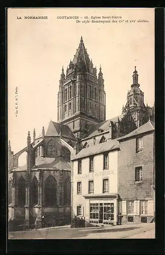 AK Coutances, Eglise Saint-Pierre