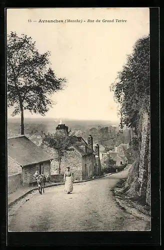 AK Avranches, Rue du Grand Tertre