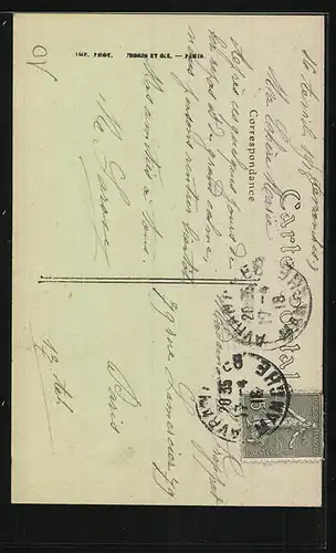 AK Avranches, Entree de la Ville, Rue Louis Millet