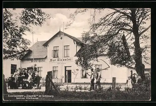 AK Schleswig, Wald-Hotel Zur Ziegelei