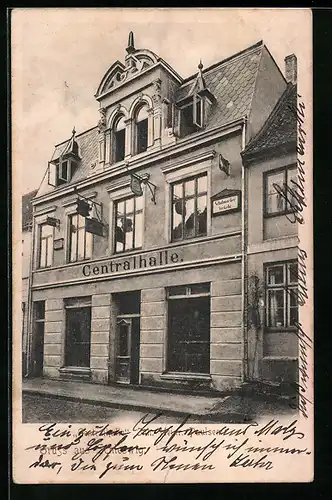 AK Schleswig, Gasthaus Centralhalle