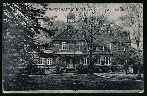 AK Maasholm, Blick auf Gut Oehe