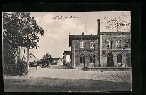 AK Satrup, Partie an der Molkerei