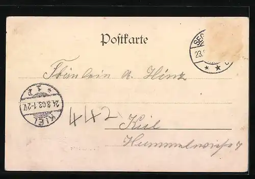 AK Segeberg, Partie in der Kirchstrasse