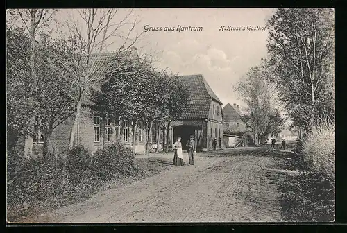 AK Rantrum, H. Kruse`s Gasthof