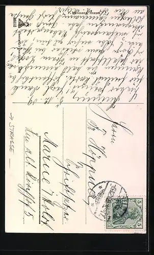 AK Husum, Partie in der Hohlegasse