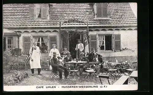 AK Husseren-Wesserling, Cafe Uhlen
