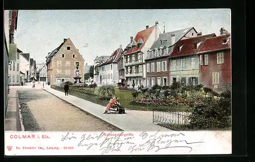 AK Colmar, Ansicht Schwarzburgplatz