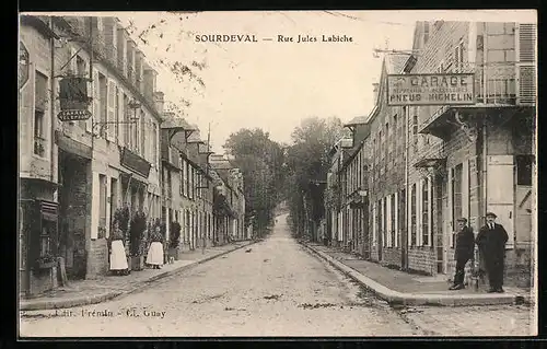 AK Sourdeval, Rue Jules Labiche