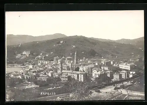 AK Rapallo, Gesamtansicht des Ortes