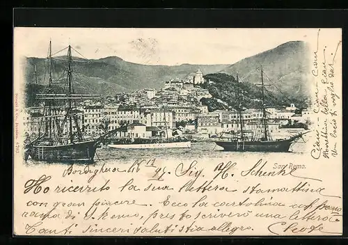 AK San Remo, Panorama, Porto