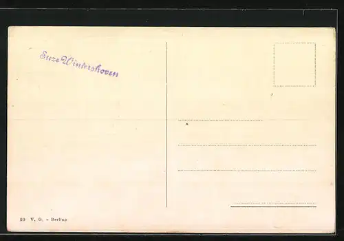 AK Genova, Monumento a C. Colombo, Via Balbi