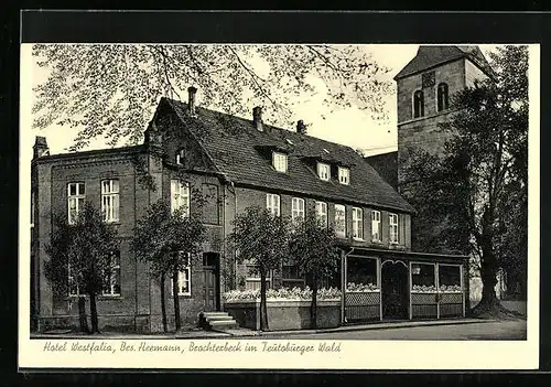 AK Brochterbeck im Teutoburger Wald, Hotel Westfalia