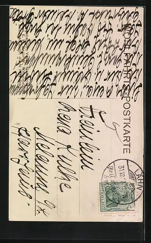 AK Victoria Louise Herzogin von Braunschweig mit der Kaiserin Auguste Viktoria