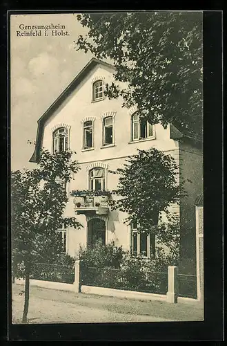AK Reinfeld i. Holst., Blick auf ein Genesungsheim