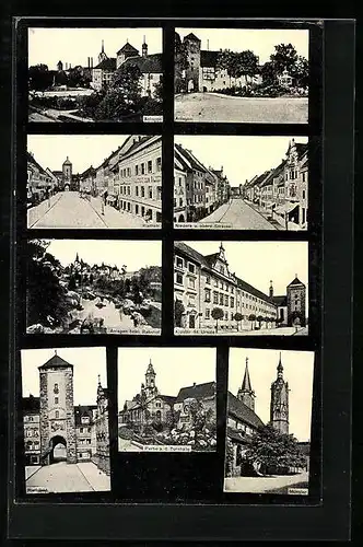 AK Villingen i. Schwarzwald, Riethstr., Anlagen beim Bahnhof