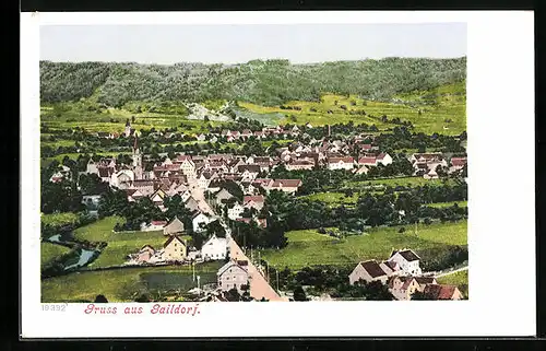 AK Gaildorf, Totale aus der Vogelschau