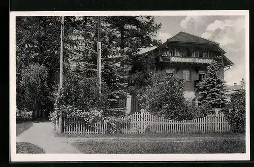 AK Bad Schandau, Hotel Ostrauer Scheibe