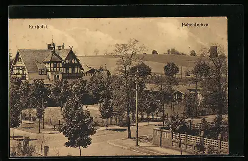 AK Hohenlychen, Blick auf das Kurhotel