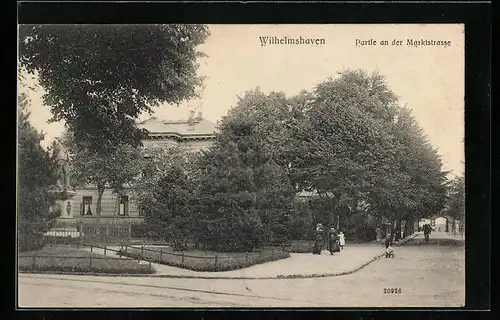 AK Wilhelmshaven, an der Marktstrasse