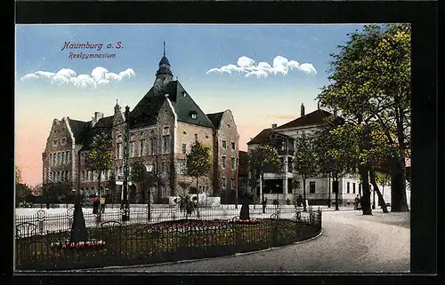 AK Naumburg a. S., Blick zum Realgymnasium