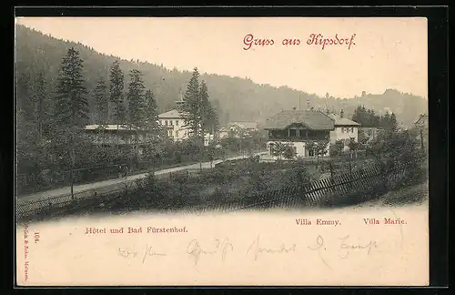 AK Kipsdorf, Hotel und Bad Fürstenhof