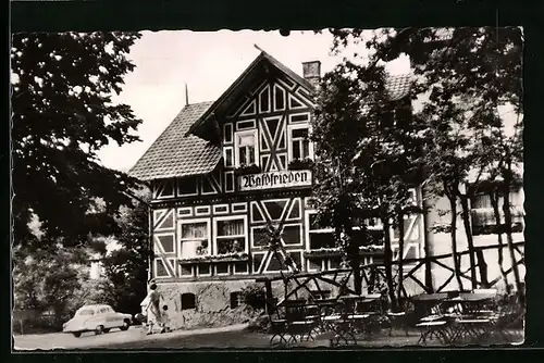 AK Unkeroda b. Eisenach, Hotel Waldfrieden