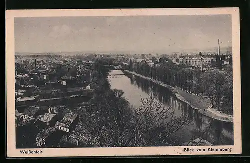 AK Weissenfels a. S., Blick vom Klemmberg