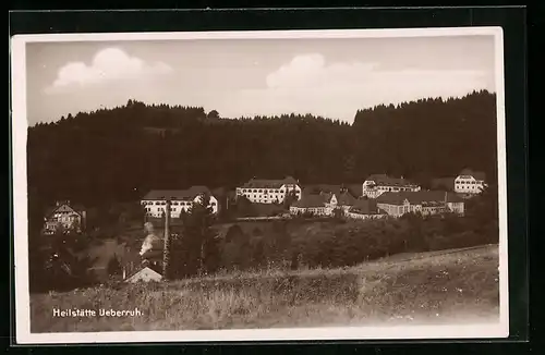 AK Ueberruh, Totalansicht der Heilstätte