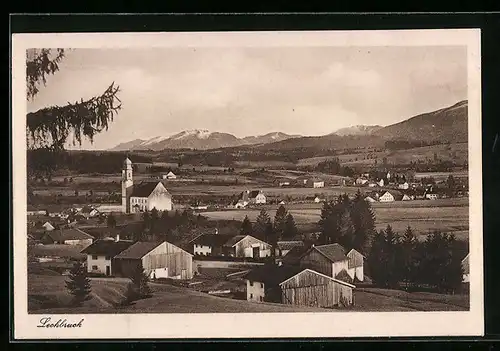 AK Lechbruck, Totale mit Kirche