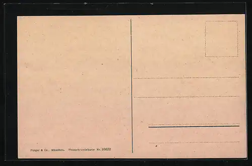 AK Gravosa, Nationaltrachten mit Blick auf die Stadt