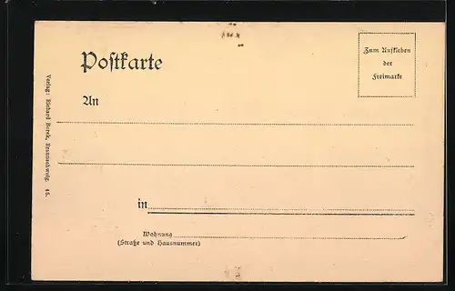 AK Wismar i. M., Blick auf die Georgenkirche