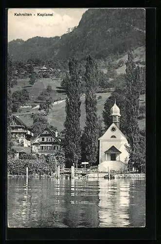 AK Kehrsiten, Kaplanei, Blick den Hang hinauf