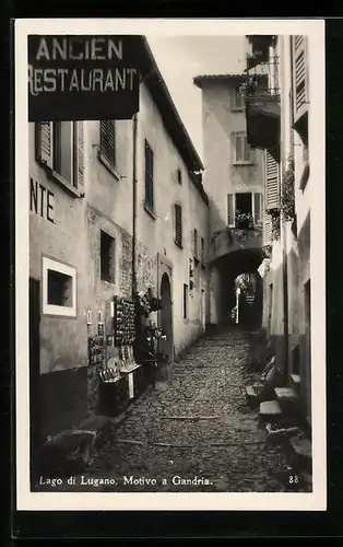 AK Gandria / Lago di Lugano, Ancien Restaurant