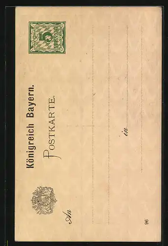 AK Nürnberg, Bayrische Landes-Ausstellung 1896, Skulpturen