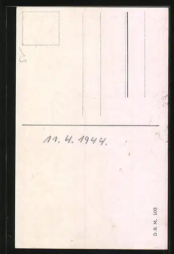 AK Zeeland, Zuid-Beveland, Junge Frau in niederländischer Tracht