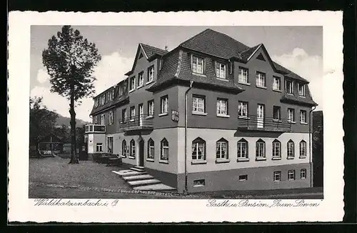 AK Waldkatzenbach i. Odenwald, Gasthof und Pension Zum Löwen