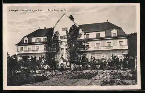 AK Ortenburg N. B., Evangel. Haushaltungsschule