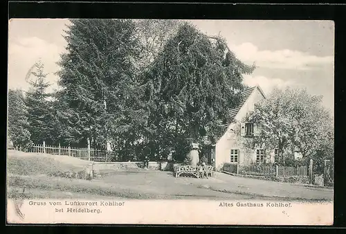 AK Kohlhof bei Heidelberg, Altes Gasthaus Kohlhof