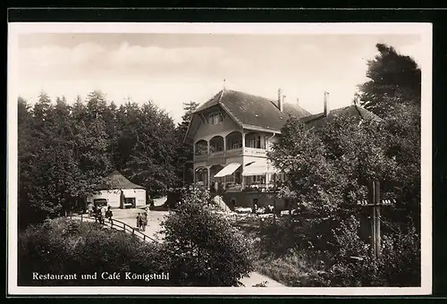 AK Heidelberg, Restaurant und Cafe Königstuhl