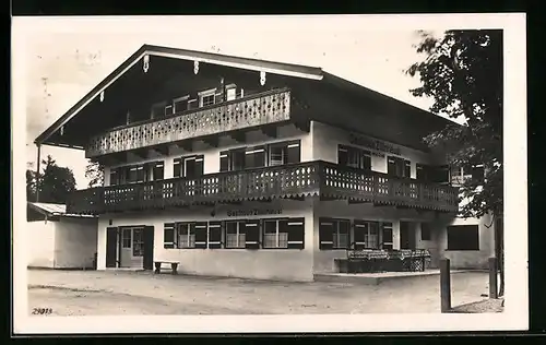 AK Schönau-Unterstein, Gasthaus Zillnhäusl, Besitzer Anton Grassl