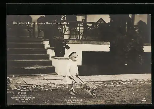 AK Prinz Louis Ferdinand von Preussen als kleiner Junge