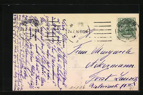 AK Prinz Wilhelm und Prinz Louis Ferdinand geben ein Ständchen