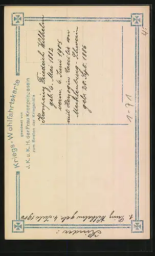 AK Die Kronprinzlichen Söhne