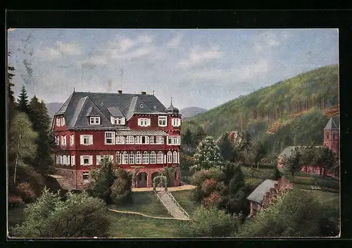 AK Herrenalb /Schwarzw., Erholungsheim Charlottenruhe mit Umgebung