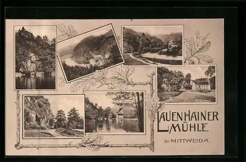 AK Mittweida, Gasthaus Lauenhainer Mühle