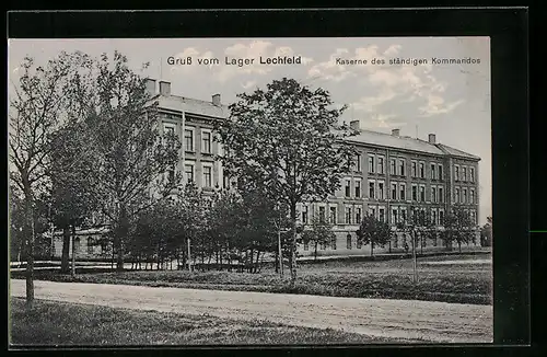 AK Lager-Lechfeld, Kaserne des ständigen Kommandos