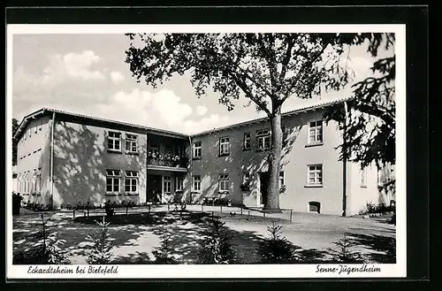 AK Eckardtsheim bei Bielefeld, Senne-Jugendheim, Gebäudeansicht