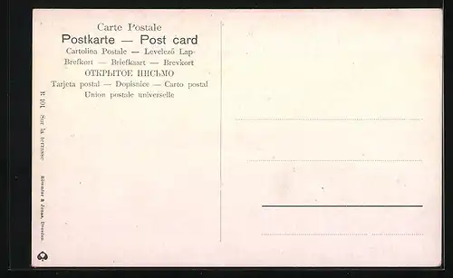 AK Araber mit seinen vier Frauen