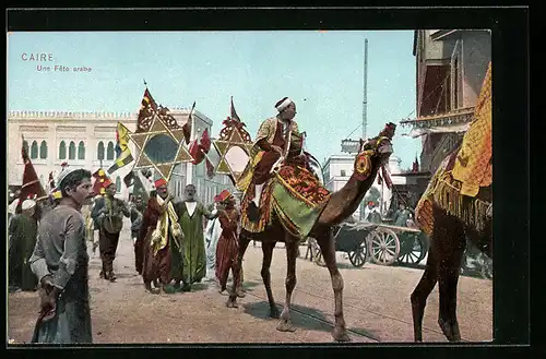 AK Caire, Une Fete arabe